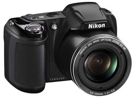 Nikon Coolpix L330, zoom grandangolare